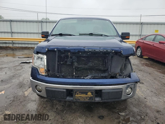 2010 Ford F-150 XL with VIN 1FTEX1C82AFA13498, listed as a Copart auction lot 59487255 with 125,410 mi miles and Salvage title. Bid and sale history available at DreamBid. Image 5.