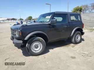 2022 Ford Bronco with VIN 1FMDE5AP5NLB09955, listed as a Copart auction lot 52260205 with 18,411 mi miles and Salvage title. Bid and sale history available at DreamBid. Image 1.