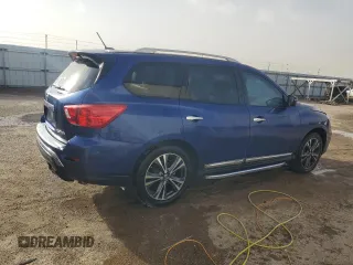 2018 Nissan Pathfinder S with VIN 5N1DR2MN8JC638436, listed as a Copart auction lot 47894555 with 120,722 mi miles and Clean Title. Bid and sale history available at carsss.com. Image 3.