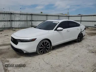 2023 Honda Accord Touring z VIN 1HGCY2F87PA027331, wystawiony jako Copart lot #56736685 z przebiegiem 36 547 mil mil oraz Szkoda całkowita • Salvage title. Historia ofert i sprzedaży dostępna na DreamBid. Obrazek 1.