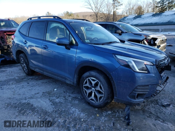 2024 Subaru Forester Premium with VIN JF2SKADC8RH489177, listed as a Copart auction lot 42764415 with 11,070 mi miles and Salvage Title. Bid and sale history available at carsss.com. Image 4.