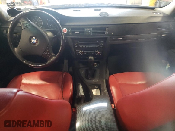 2008 BMW 3 Series 335i with VIN WBAVB73558VH25382, listed as a Copart auction lot 52142795 with 245,001 mi miles and Salvage title. Bid and sale history available at DreamBid. Image 8.