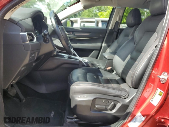 2019 Mazda CX-5 Grand Touring with VIN JM3KFADM2K1657915, listed as a Copart auction lot 56647145 with 85,095 mi miles and Salvage title. Bid and sale history available at DreamBid. Image 7.