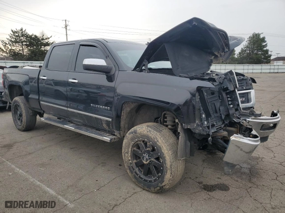 2014 Chevrolet Silverado 1500 LTZ with VIN 3GCUKSECXEG128579, listed as a Copart auction lot 47622795 with 146,172 mi miles and Salvage Title. Bid and sale history available at carsss.com. Image 4.