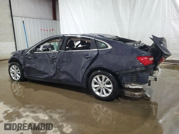 2025 Chevrolet Malibu LT with VIN 1G1ZD5ST1SF143533, listed as a Copart auction lot 53719735 with 2,943 mi miles and Salvage Title. Bid and sale history available at DreamBid. Image 2.