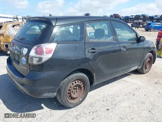 2007 Toyota Matrix STD with VIN 2T1KR32E17C649749, listed as a IAAI auction lot 41928393 with 182,276 mi miles. Bid and sale history available at carsss.com. Image 4.