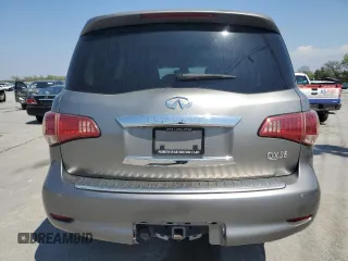 2012 Infiniti QX56 7-passenger with VIN JN8AZ2NE2C9015890, listed as a Copart auction lot 52685655 with 159,226 mi miles and Salvage title. Bid and sale history available at DreamBid. Image 6.
