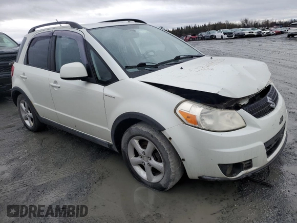 2009 Suzuki SX4 Man AWD with VIN JS2YB413896205143, listed as a Copart auction lot 48489255 with 127,403 mi miles and Salvage Title. Bid and sale history available at carsss.com. Image 4.