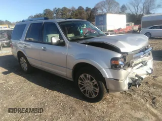 2012 Ford Expedition Limited with VIN 1FMJU1K57CEF34865, listed as a IAAI auction lot 41217537 with 166,359 mi miles and . Bid and sale history available at DreamBid. Image 1.