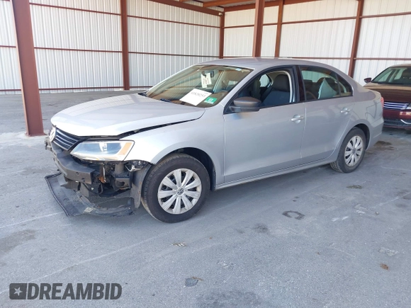 2011 Volkswagen Jetta Sedan S with VIN 3VW2K7AJ0BM308222, listed as a IAAI auction lot 41820253 with 179,474 mi miles. Bid and sale history available at carsss.com. Image 2.