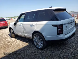 2020 Land Rover Range Rover P525 HSE with VIN SALGS2SE6LA596610, listed as a Copart auction lot 61642135 with 31,829 mi miles and Salvage title. Bid and sale history available at DreamBid. Image 2.