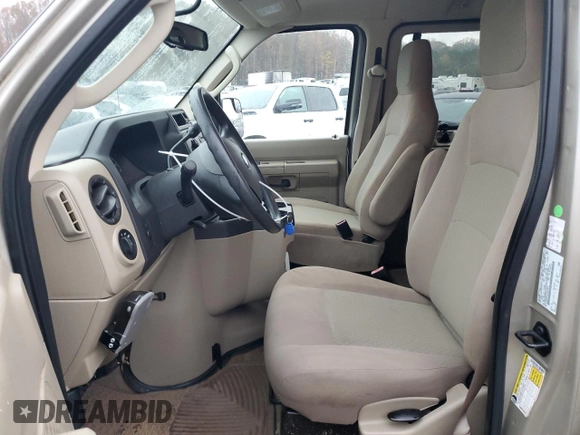 2013 Ford Econoline Passenger XL with VIN 1FBSS3BL0DDB13638, listed as a Copart auction lot 80899524 with 64,004 mi miles and Salvage Title. Bid and sale history available at DreamBid. Image 7.