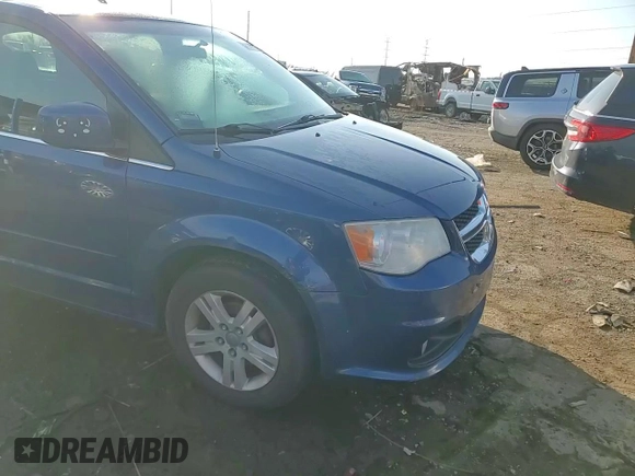 2011 Dodge Grand Caravan Crew with VIN 2D4RN5DG2BR727858, listed as a Copart auction lot 51956105 with 176,678 mi miles and Clean Title. Bid and sale history available at DreamBid. Image 11.