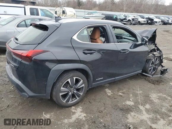 2020 Lexus UX 250h с VIN JTHX9JBH8L2034207, выставлен на аукционе Copart как лот 46160515 с пробегом 79 445 миль миль и Списание • Salvage title. История ставок и продаж доступна на DreamBid. Изображение 3.