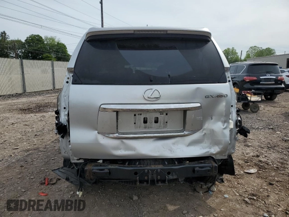 2017 Lexus GX 460 z VIN JTJBM7FX8H5156518, wystawiony jako Copart lot #57620195 z przebiegiem 100 111 mil mil oraz Szkoda całkowita • Salvage title. Historia ofert i sprzedaży dostępna na DreamBid. Obrazek 6.