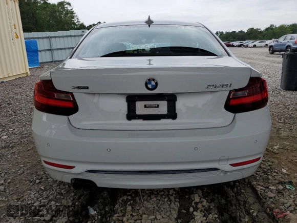 2016 BMW 2 Series 228i xDrive with VIN WBA1G9C54GV599426, listed as a Copart auction lot 57508325 with 36,586 mi miles and Salvage title. Bid and sale history available at DreamBid. Image 6.