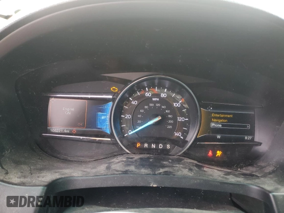 2017 Ford Explorer XLT z VIN 1FM5K8D89HGA99222, wystawiony jako Copart lot #58090105 z przebiegiem 166 221 mil mil oraz Szkoda całkowita • Salvage title. Historia ofert i sprzedaży dostępna na DreamBid. Obrazek 9.