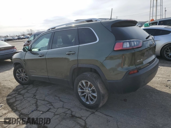 2020 Jeep Cherokee Latitude Plus with VIN 1C4PJMLB1LD651165, listed as a Copart auction lot 53284765 with 123,617 mi miles and Clean Title. Bid and sale history available at carsss.com. Image 2.