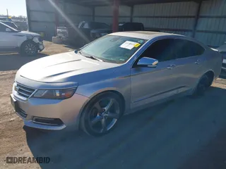 2014 Chevrolet Impala LTZ with VIN 2G1155S32E9282710, listed as a IAAI auction lot 41250424 with 154,486 mi miles. Bid and sale history available at carsss.com. Image 2.
