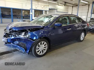 2018 Nissan Sentra SV z VIN 3N1AB7AP7JY218207, wystawiony jako Copart lot #56067335 z przebiegiem 40 733 mil mil oraz Szkoda całkowita • Salvage title. Historia ofert i sprzedaży dostępna na DreamBid. Obrazek 1.