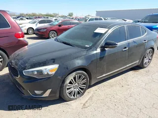 2016 Kia Cadenza Premium with VIN KNALN4D71G5212784, listed as a IAAI auction lot 41652725 with 130,412 mi miles and . Bid and sale history available at DreamBid. Image 2.