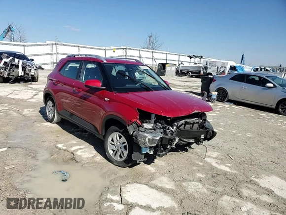 2020 Hyundai Venue SEL with VIN KMHRC8A37LU029722, listed as a Copart auction lot 45953555 with 35,223 mi miles and Salvage Title. Bid and sale history available at DreamBid. Image 12.