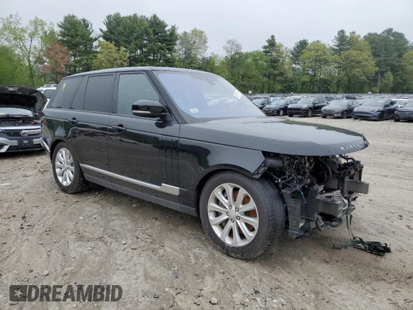 2017 Land Rover Range Rover HSE z VIN SALGS2FV2HA353314, wystawiony jako Copart lot #55596165 z przebiegiem 85 126 mil mil oraz Szkoda całkowita • Salvage title. Historia ofert i sprzedaży dostępna na DreamBid. Obrazek 4.