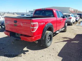 2009 Ford F-150 STX with VIN 1FTRX14839KC07962, listed as a IAAI auction lot 41676808 with 224,171 mi miles. Bid and sale history available at carsss.com. Image 4.