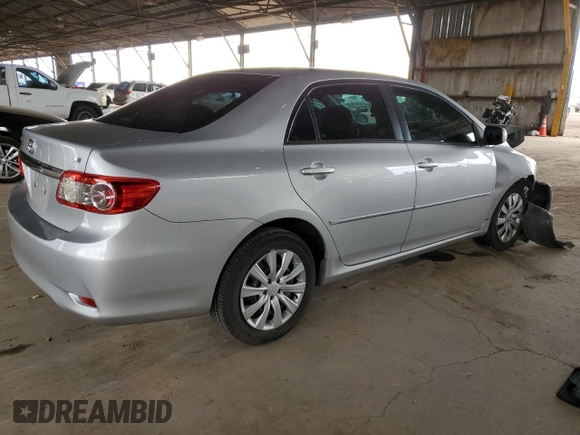 2013 Toyota Corolla L with VIN 5YFBU4EE7DP215315, listed as a Copart auction lot 48957545 with 78,356 mi miles and Salvage Title. Bid and sale history available at carsss.com. Image 3.