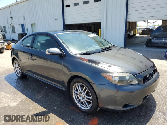 2006 Scion tC with VIN JTKDE167560086940, listed as a Copart auction lot 53303155 with 264,986 mi miles and Salvage Title. Bid and sale history available at carsss.com. Image 4.