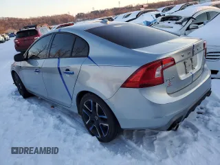 2017 Volvo S60 Dynamic with VIN YV126MFL6H2423031, listed as a Copart auction lot 87505455 with 111,130 mi miles and Salvage Title. Bid and sale history available at carsss.com. Image 2.