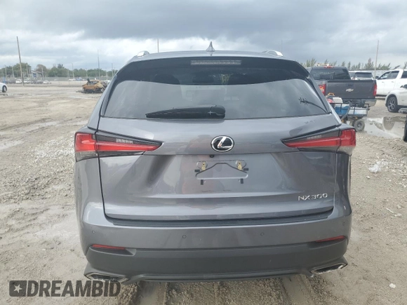 2021 Lexus NX with VIN JTJDARBZ1M2191630, listed as a Copart auction lot 52398785 with 22,149 mi miles and Salvage Title. Bid and sale history available at carsss.com. Image 6.