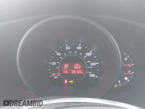 2016 Kia Soul + with VIN KNDJP3A50G7303860, listed as a IAAI auction lot 41887327 with 28,103 mi miles and . Bid and sale history available at DreamBid. Image 7.
