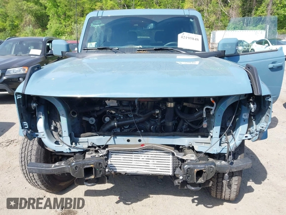 2023 Ford Bronco с VIN 1FMDE5CP0PLB85857, выставлен на аукционе IAAI как лот 42195848 с пробегом 12 446 миль миль и . История ставок и продаж доступна на DreamBid. Изображение 6.