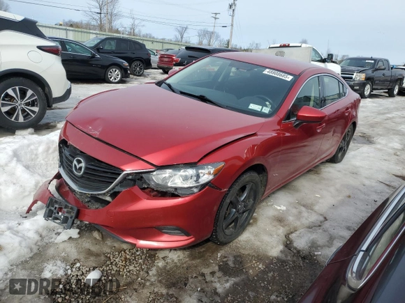 2015 Mazda 6 i Sport with VIN JM1GJ1U55F1192414, listed as a Copart auction lot 48808685 with 149,970 mi miles and Clean Title. Bid and sale history available at carsss.com. Image 1.