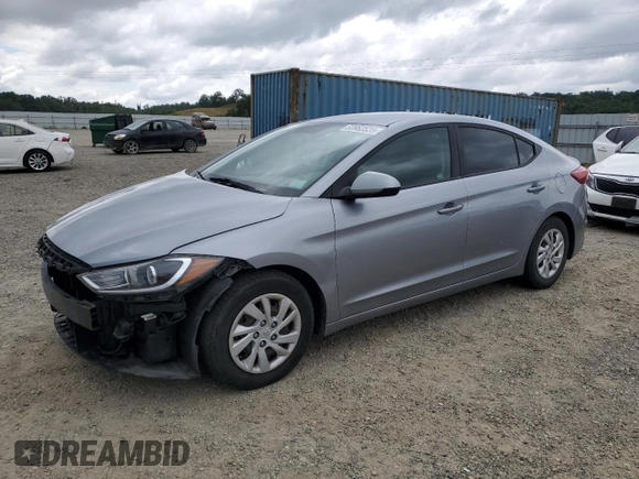 2017 Hyundai Elantra SE with VIN 5NPD74LF5HH188632, listed as a Copart auction lot 53963525 with 127,024 mi miles and Salvage Title. Bid and sale history available at DreamBid. Image 1.