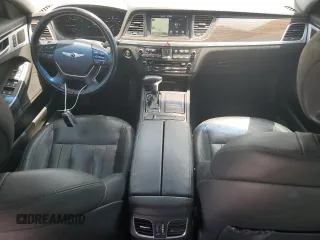 2018 Genesis G80 3.8L with VIN KMHGN4JEXJU244102, listed as a Copart auction lot 58548255 with 53,873 mi miles and Salvage title. Bid and sale history available at DreamBid. Image 8.