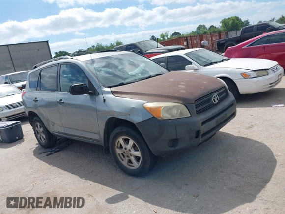 2006 Toyota RAV4 with VIN JTMZD33V465012863, listed as a IAAI auction lot 42025308 with 185,329 mi miles. Bid and sale history available at carsss.com. Image 1.