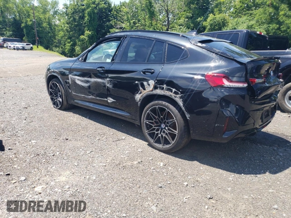 2023 BMW X4 M z VIN 5YM23EC02P9R51063, wystawiony jako Copart lot #62437474 z przebiegiem 5 395 mil mil oraz Szkoda całkowita • Salvage title. Historia ofert i sprzedaży dostępna na DreamBid. Obrazek 2.