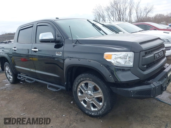 2015 Toyota Tundra 4WD Truck Platinum with VIN 5TFAW5F16FX432205, listed as a IAAI auction lot 42051601 with 121,996 mi miles. Bid and sale history available at carsss.com. Image 13.