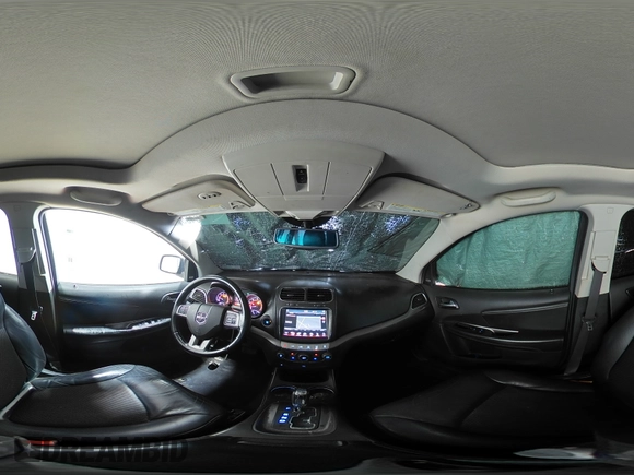 2015 Dodge Journey Crossroad with VIN 3C4PDDGGXFT725744, listed as a Copart auction lot 60808455 with 210,141 mi miles and Salvage title. Bid and sale history available at DreamBid. Image 15.