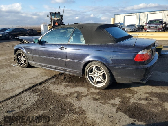2002 BMW 3 Series 330Ci with VIN WBABS53422JU94743, listed as a Copart auction lot 88732185 with 121,565 mi miles and Clean Title. Bid and sale history available at carsss.com. Image 2.