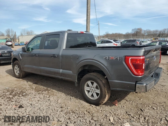 2021 Ford F-150 XL with VIN 1FTFW1E82MKD75282, listed as a Copart auction lot 49399925 with 39,244 mi miles and Salvage Title. Bid and sale history available at carsss.com. Image 2.