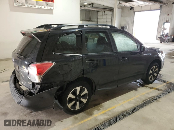 2018 Subaru Forester Premium with VIN JF2SJAEC0JH473464, listed as a Copart auction lot 55750255 with 96,205 mi miles and Salvage Title. Bid and sale history available at DreamBid. Image 3.