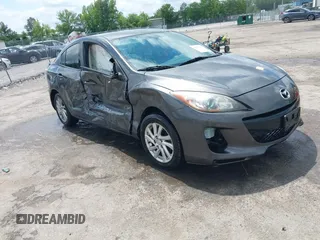 2012 Mazda 3 i Touring with VIN JM1BL1V85C1637744, listed as a IAAI auction lot 42276585 with 206,361 mi miles and . Bid and sale history available at DreamBid. Image 1.