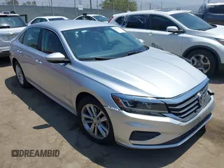 2020 Volkswagen Passat SE with VIN 1VWSA7A39LC024594, listed as a IAAI auction lot 42638876 with 97,909 mi miles and . Bid and sale history available at DreamBid. Image 1.