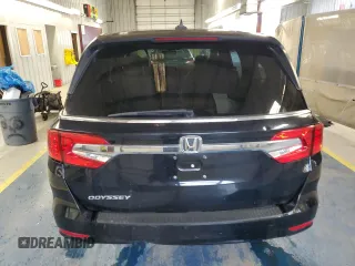 2019 Honda Odyssey EX-L z VIN 5FNRL6H75KB095341, wystawiony jako Copart lot #56563125 z przebiegiem 33 803 mil mil oraz Szkody całkowita. Historia ofert i sprzedaży dostępna na DreamBid. Obrazek 6.