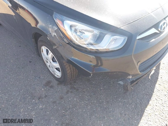2013 Hyundai Accent GLS with VIN KMHCT4AE8DU572336, listed as a IAAI auction lot 42065834 with 250,394 mi miles. Bid and sale history available at carsss.com. Image 6.