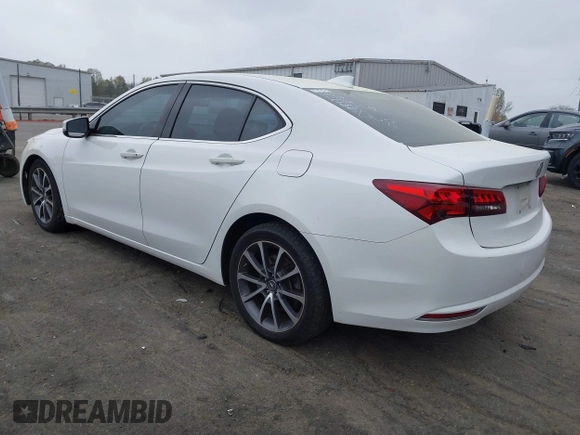 2017 Acura TLX V6 w/Technology Pkg with VIN 19UUB2F52HA001328, listed as a IAAI auction lot 41946365 with 143,698 mi miles. Bid and sale history available at carsss.com. Image 3.