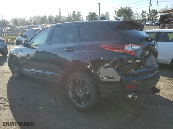 2019 Acura RDX w/A-Spec Pkg with VIN 5J8TC2H6XKL032756, listed as a Copart auction lot 48071615 with 68,700 mi miles and Salvage Title. Bid and sale history available at carsss.com. Image 2.